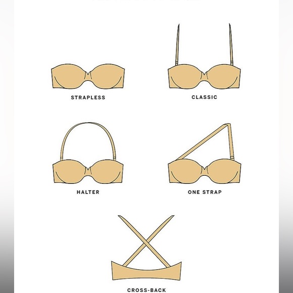 NWT ❤️❤️VICTORIA'S SECRET BARE NEW SEXY ILLUSIONS UPLIFT STRAPLESS BRA - Picture 6 of 6